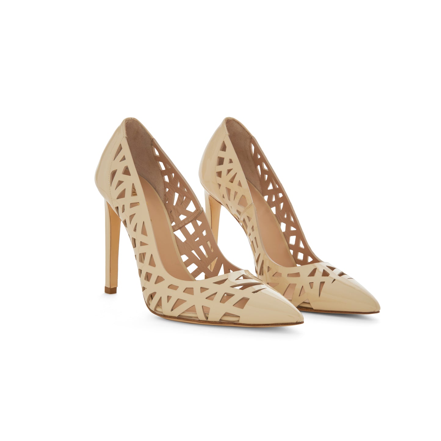 Aurora Pump - Beige with cutouts