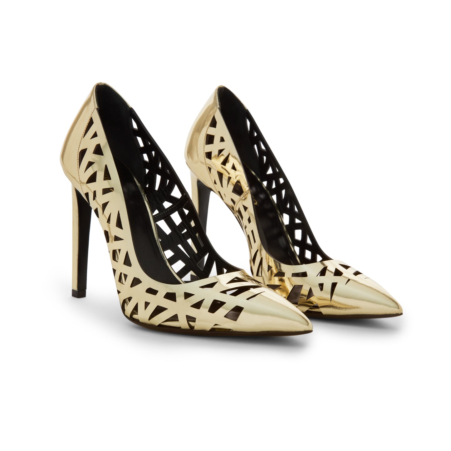 Aurora Pump - Gold with cutouts