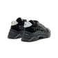 Perla Sneaker- Black with White cutouts