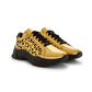 Perla Sneaker- Gold with cutouts